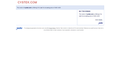 Desktop Screenshot of cystek.com